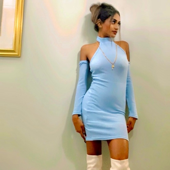 Y2K/EUPHORIA MINI 3PC DRESS WITH SLEEVES | EXTRA SMALL - Picture 2 of 4